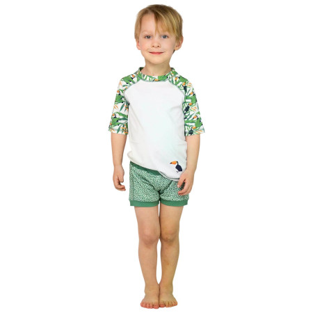 DucKsday Toucan Swim Trunk Boy gyerek fürdőruha kevert színek Multicolor