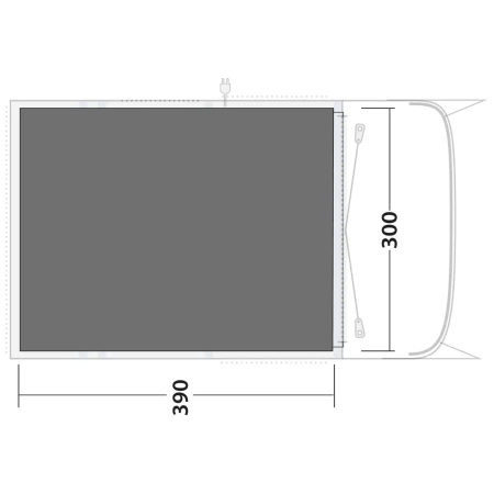 Outwell Footprint Flagstaff / Nashville / Monterey 5 Air talajtakaró