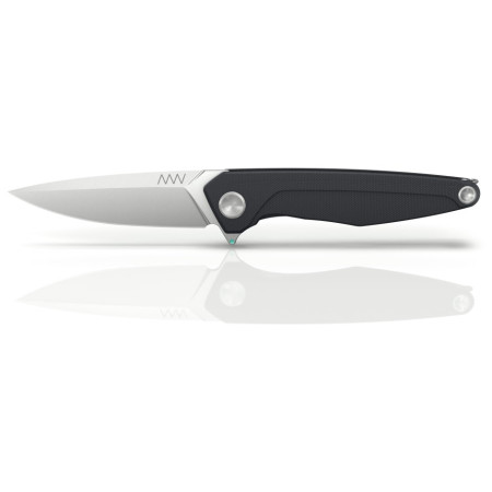 Kés Acta Non Verba Z300 - Frame Lock, Plain Edge, Dural fekete Black