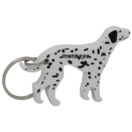 Munkees Otvírák dalmatin kulcstartó kevert színek