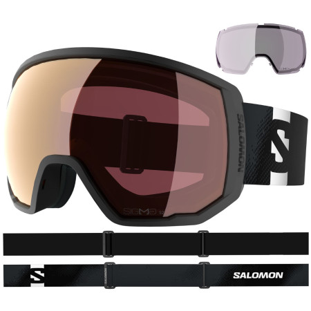 Salomon Radium Pro Outline Sigma+1Lens síszemüveg fekete Black