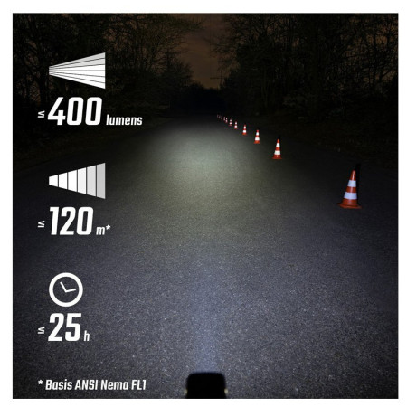 Sigma Buster 400 első lámpa