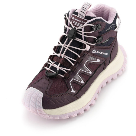 Alpine Pro Atego Purple gyerek magasszárú túracipő