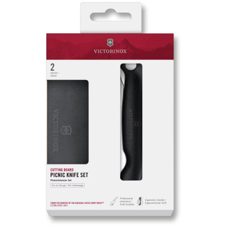 Victorinox Picnic knife set piknik készlet fekete black