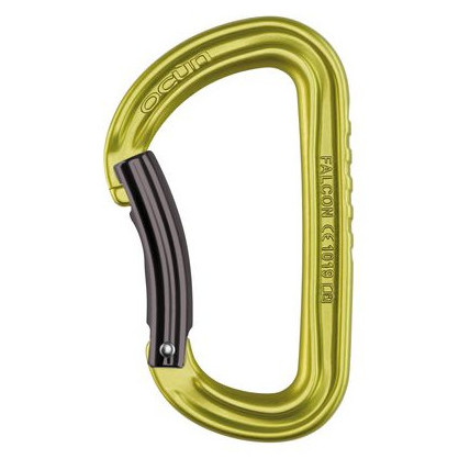 Ocún Falcon Bent karabiner zöld Green