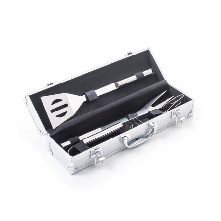 G21 3 darabos szett alumínium táskában grillezési eszköz