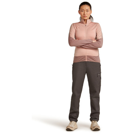 Icebreaker Women Merino Blend 300 RealFleece™ Descender LS Zip női funkcionális pulóver