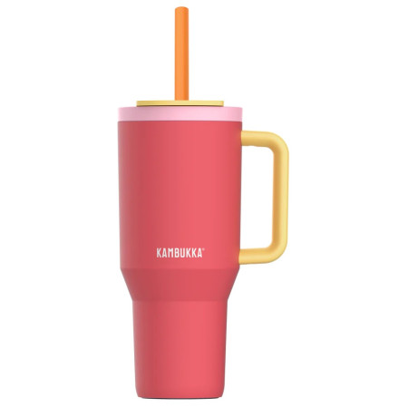 Kambukka Rio Tumbler 950 ml thermo bögre piros Pink Papaya
