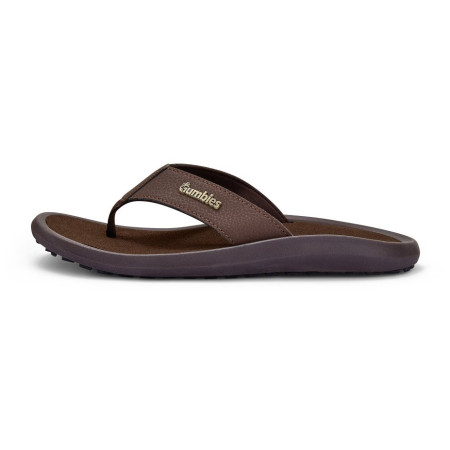 Gumbies Noosa Brown flip-flop