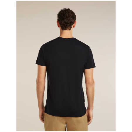 Icebreaker Merino Blend 125 Cool-Lite™ Sphere SS Tee Across the Peaks férfi funkcionális póló