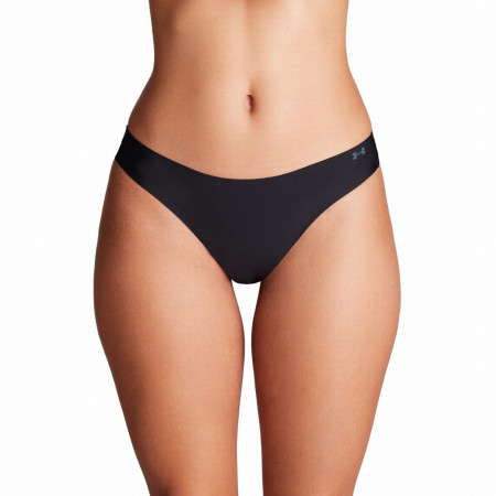 Under Armour Pure Stretch No Show Thong - Solid 3Pk női alsó
