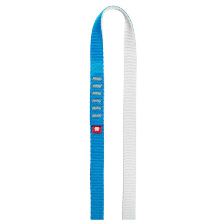 Ocún O-SLING ECO-PES 16 mm 120 cm hurok fehér/kék