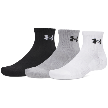 Under Armour Performance Cotton 3P Qtr zokni szett
