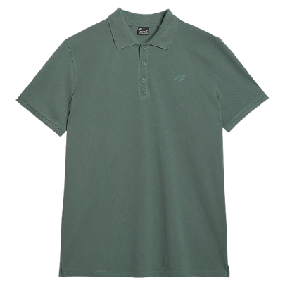 4F Polo Shirt M555 férfi póló zöld GREEN