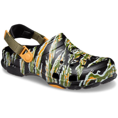 Crocs Classic All Terrain Camo Clog férfi papucs fekete/zöld