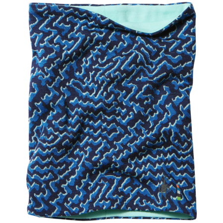 Smartwool Thermal Merino Reversible Neck Gaiter multifunkciós sál kék PACIFIC BLUE RETRO LINE