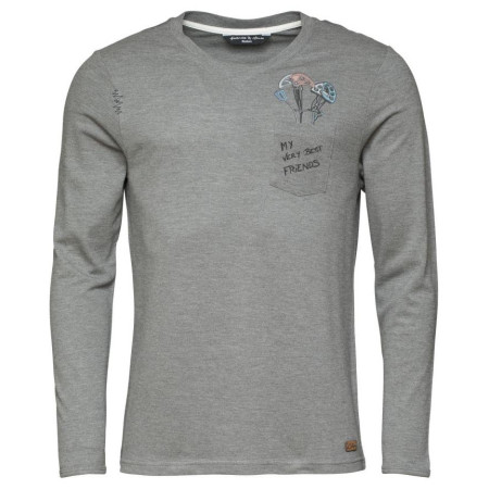 Chillaz Kaprun Friend férfi póló szürke anthracite melange