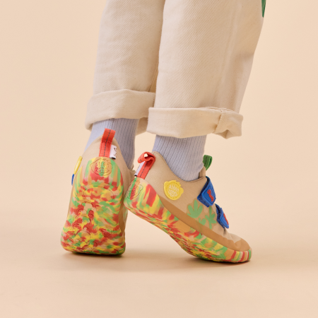 Affenzahn Sneaker Cotton Happy gyerek cipő