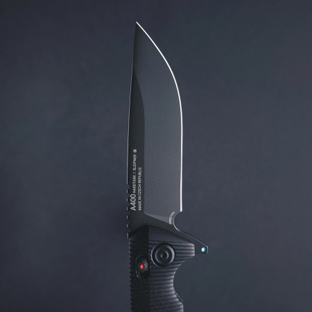 Acta non verba A400-BB, DLC, SL, ALOCK,G10 Black zsebkés