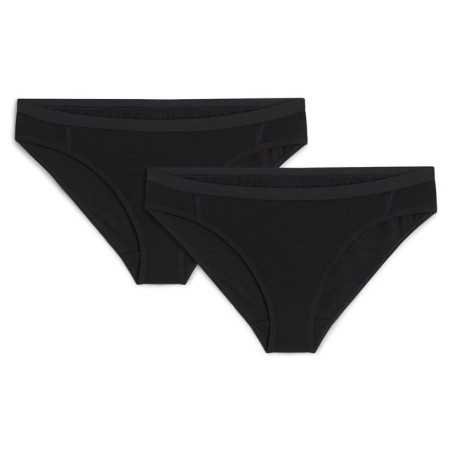 Icebreaker Women Merino 150 Siren Bikini 2 Pack női alsó fekete Black