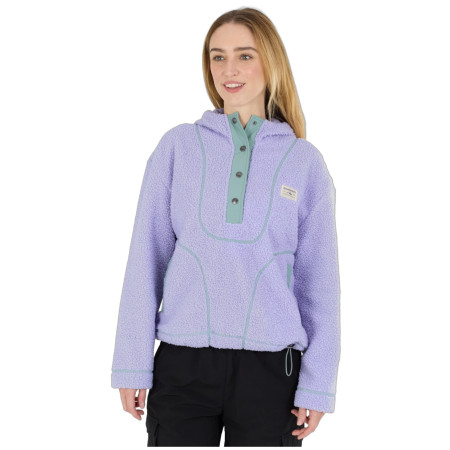 Fundango Juniper Pile Jacket női pulóver lila soft lilac