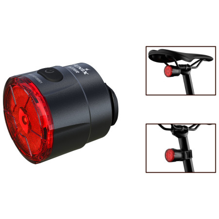 Fenix BC06R kerékpár hátsó villogó piros červená