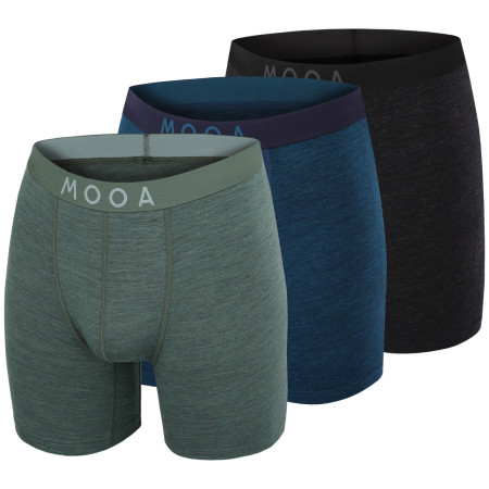MOOA MerinoSilk 6in 3-pack férfi boxer