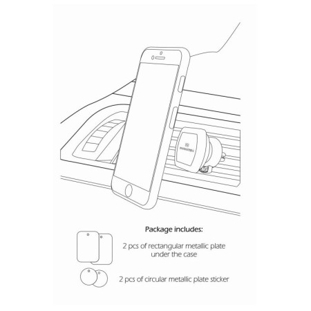 Swissten S-GRIP AV-M3 telefontartók autóba