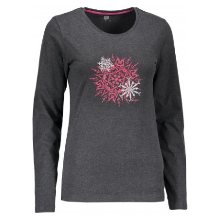 Női póló Loap Babla fekete tap shoe melange