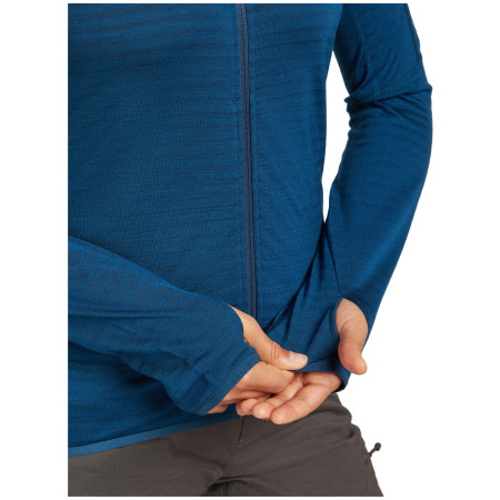 Icebreaker Women Merino Blend 300 RealFleece™ Descender LS Zip női funkcionális pulóver