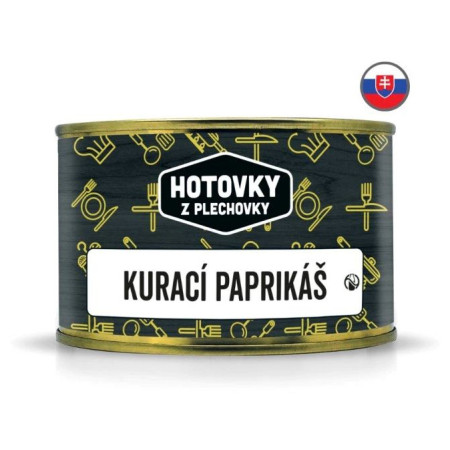 Hotovky z plechovky Paprikás csirke 400g főétel