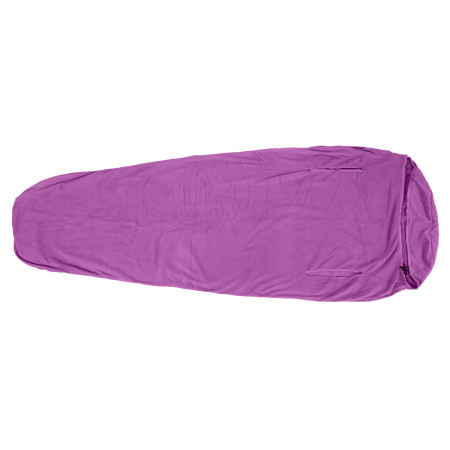 Warmpeace Polartec Micro Mummy 180 cm hálózsák bélés lila Amethyst
