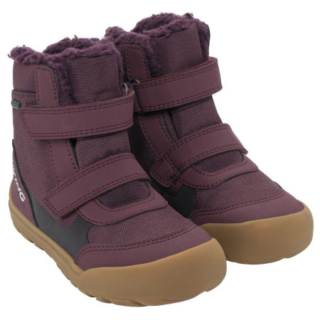 Viking Outdoor Footwear Spruce Barefoot Warm GTX 2V Wine gyerek téli cipő