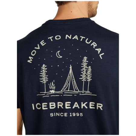 Icebreaker Men Merino 150 Tech Lite SS Tee Peaceful Pass férfi póló