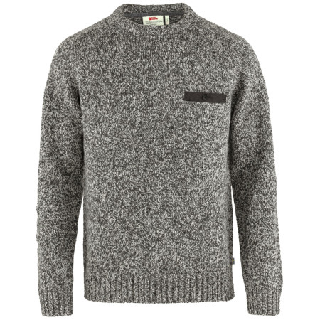 Fjällräven Lada Round-neck Sweater M férfi pulóver szürke Grey