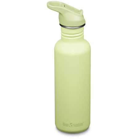 Klean Kanteen Classic 800 ml (w/Flip Seal Sport Cap) rozsdamentes acél palack világoszöld shadow lime