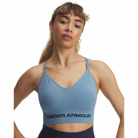 Under Armour Vanish Seamless Low Bra sport melltartó kék/szürke Blue
