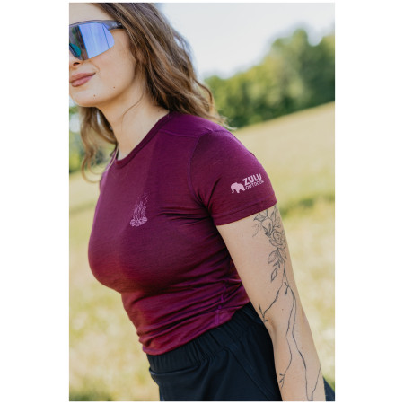 Zulu Merino Fire 160 Short női póló