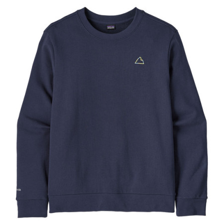 Patagonia M's Fitz Roy Massif Daily Crew férfi pulóver kék New Navy