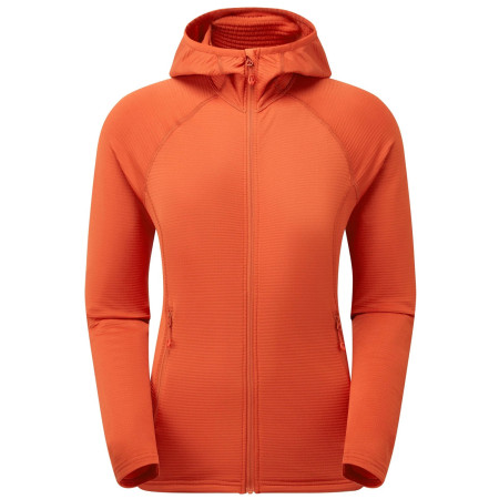 Montane Protium Lite Hoodie női funkcionális pulóver narancs SAFFRON RED