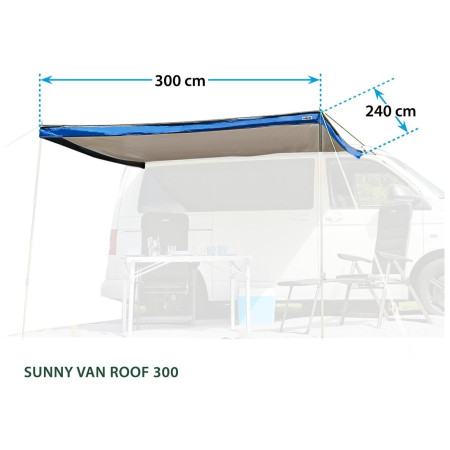 Brunner Sunny Van Roof 300 napellenző
