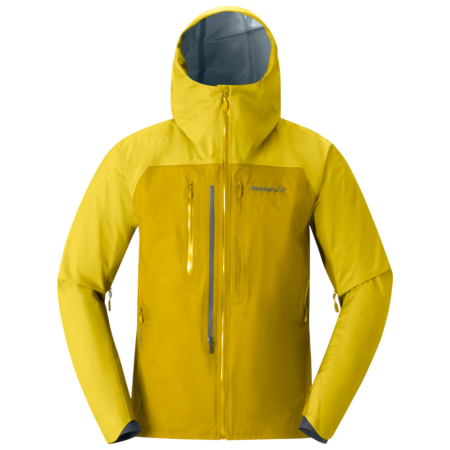 Norrona lyngen Gore-Tex Jacket férfi dzseki sárga Golden Palm