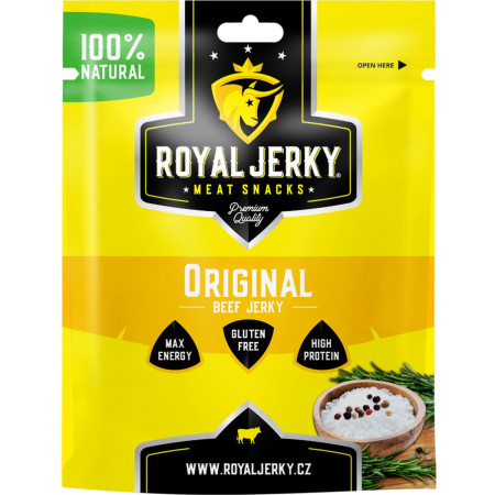 Száritott hús Royal Jerky Beef Original 22g