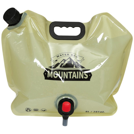 Zulu Tanker 8l vízes tasak fekete