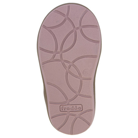 Froddo Ollie Lumi Tex Pink Shine gyerek barefoot cipők egész éves használatra