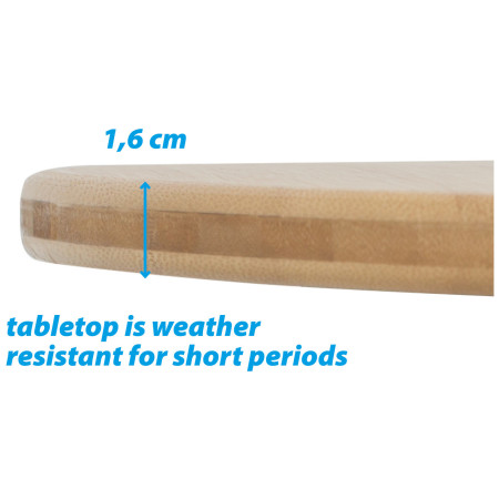 Brunner Camperking S asztal