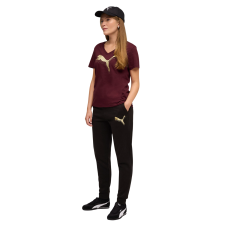 Puma ESS METALLIC Sweatpants FL női melegítő