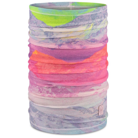 Buff Merino Lightweight Digital Prints multifunkciós sál multicolor Arci Lilac Ice