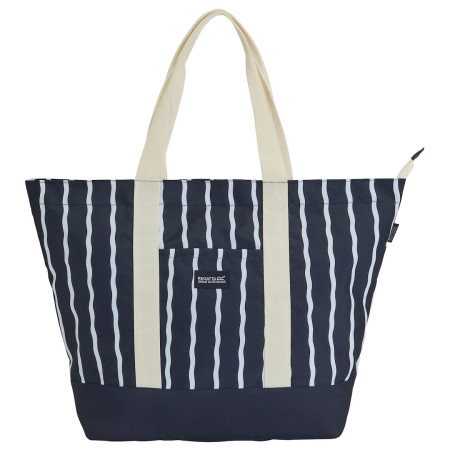 Regatta Boulder Beach Bag strandtáska kék/fehér Navy White Stripe
