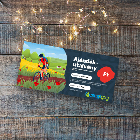 4camping Elektronikus ajándékutalvány voucher